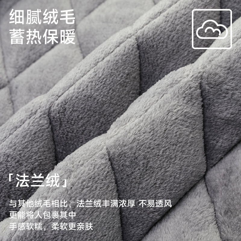Thick men's winter dad middle-aged and elderly cold-proof pajamas