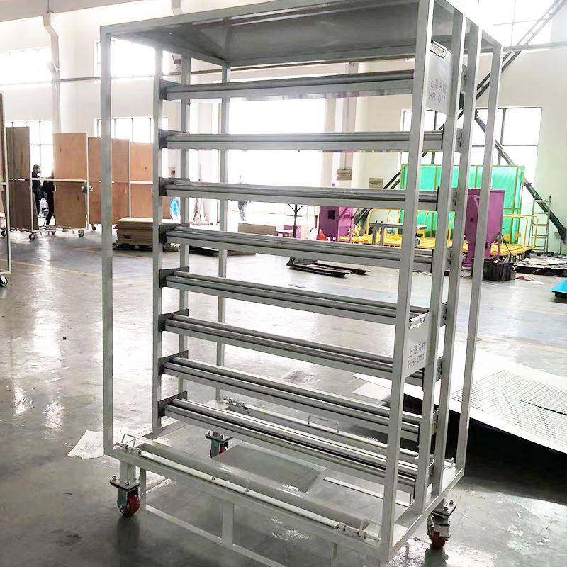 AGV料车带叉车脚工装搬运架汽车零部件周转架快速理货周转手推车,淘宝优惠券,粉丝福利购,淘宝优惠卷