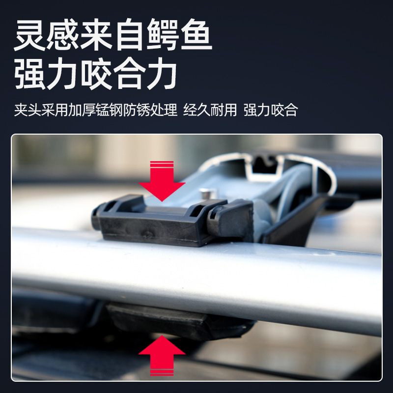 适用于广汽传祺GS8 GS5 GS4行李架横杆车顶架载重改装旅行架 - 图1