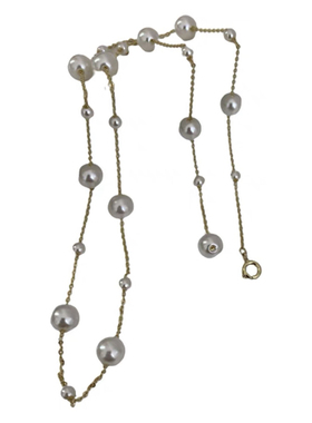 锁骨高端星星珍珠项链女轻奢小众新款爆款高级感颈链毛衣链巨温柔