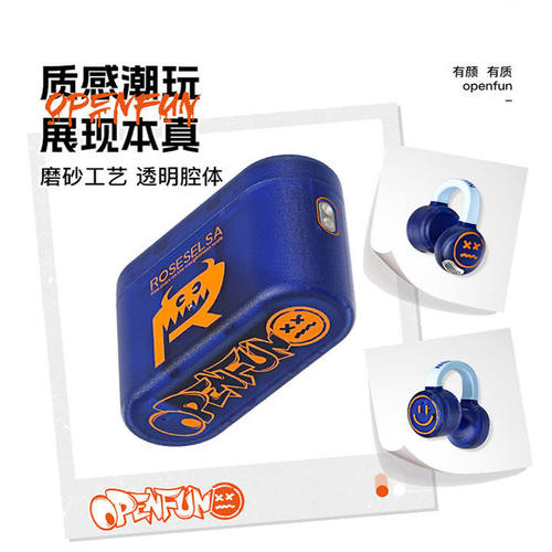 弱水时砂OpenFun蓝牙耳机耳夹式挂耳HiFi开放式通话降噪无线耳机 - 图2