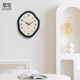 WOZOOM house quasi-restaurant light luxury clock wall hanging