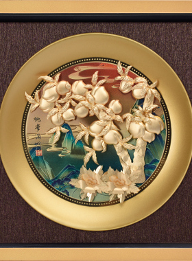 毕业礼物送学校送老师桃李满门A金箔画纪念实用摆件男女教师节礼