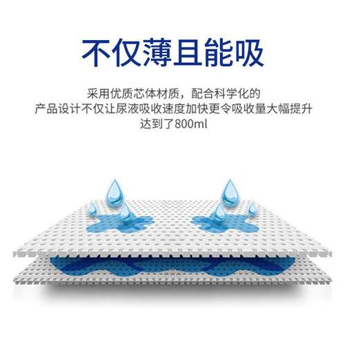 千芝雅成人护理垫产妇垫老年人老人床垫婴儿隔尿垫60*90整箱 - 图2
