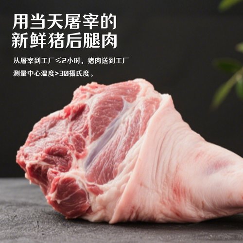 亲亲阿嬷亲亲肠儿童肠营养早餐肠纯猪后腿肉烤肠一口肠鲜肉香肠 - 图0