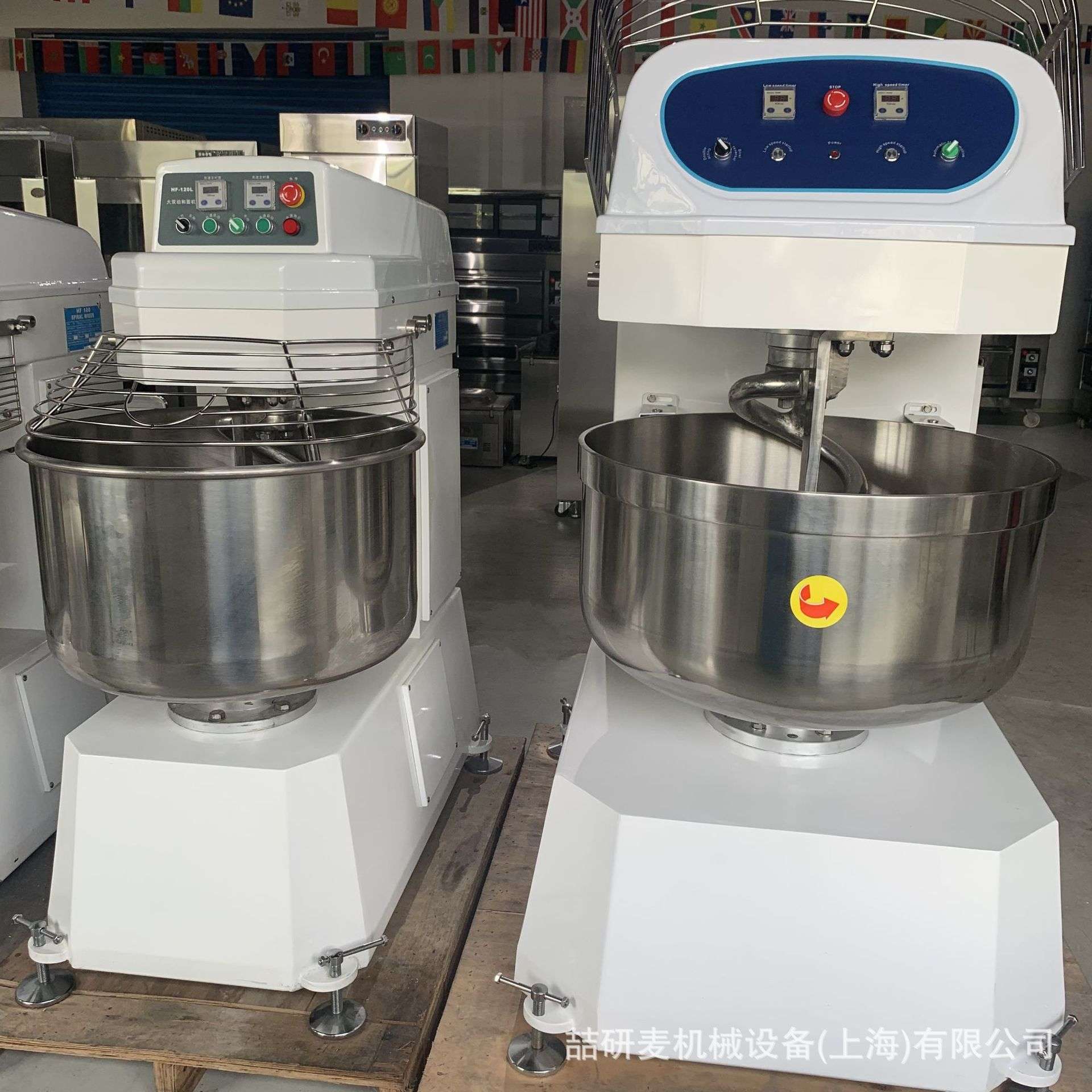 喆研麦立式和面机 120L和面机200L搅面机240L揉面机 flour mixer - 图0