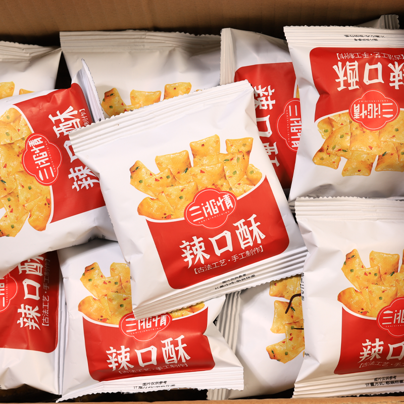 湖南长沙特产辣口酥儿时记忆小零食80后90后童年怀旧香辣薯片脆片,淘宝优惠券,粉丝福利购,淘宝优惠卷