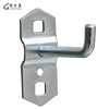 Square hole hanging plate tool hook Square hole single straight hook hole plate hook hardware tool hanging Z hook hole plate hook