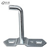 Square hole hanging plate tool hook Square hole single straight hook hole plate hook hardware tool hanging Z hook hole plate hook