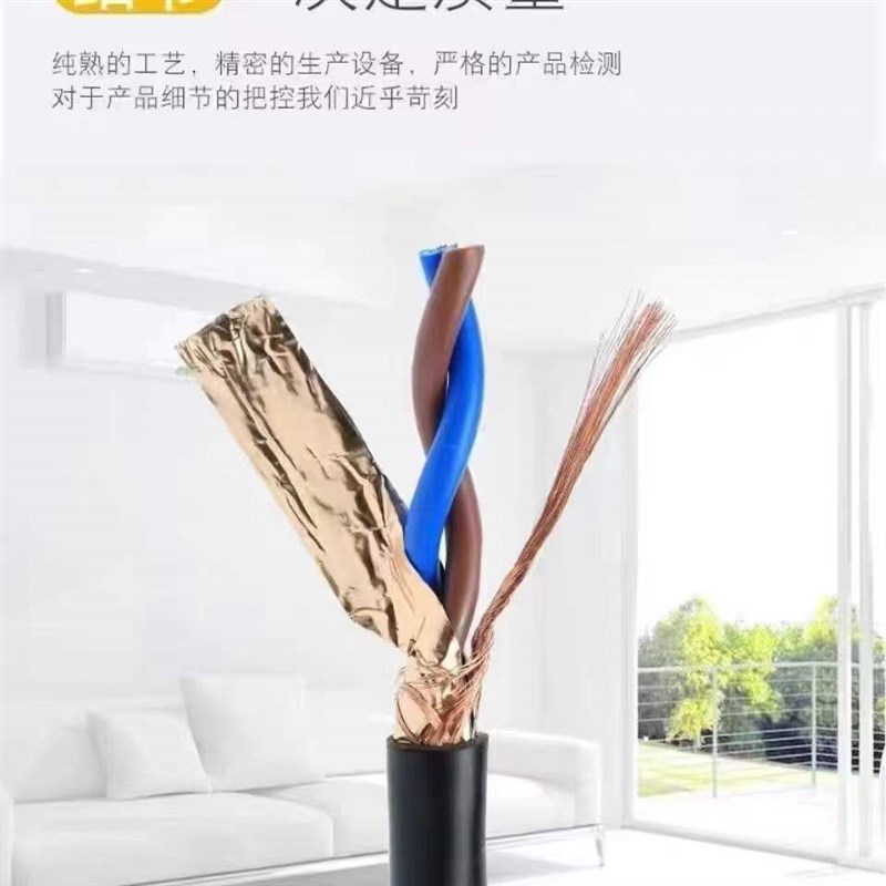 双绞屏蔽b线RVSP2芯 4 芯0.3 0.5 0.75 1平方485通讯信号线控制线 - 图2