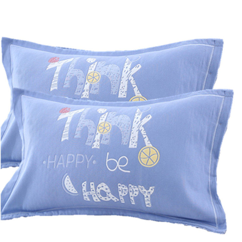 小枕套纯棉40ix60全棉纱布四季卡通吸汗加厚幼儿园乳胶枕头套儿童,淘宝优惠券,粉丝福利购,淘宝优惠卷