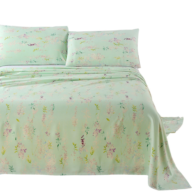 100%竹纤维床单凉席子软凉席单双人粗布床单加厚透气.凉爽可机洗,淘宝优惠券,粉丝福利购,淘宝优惠卷