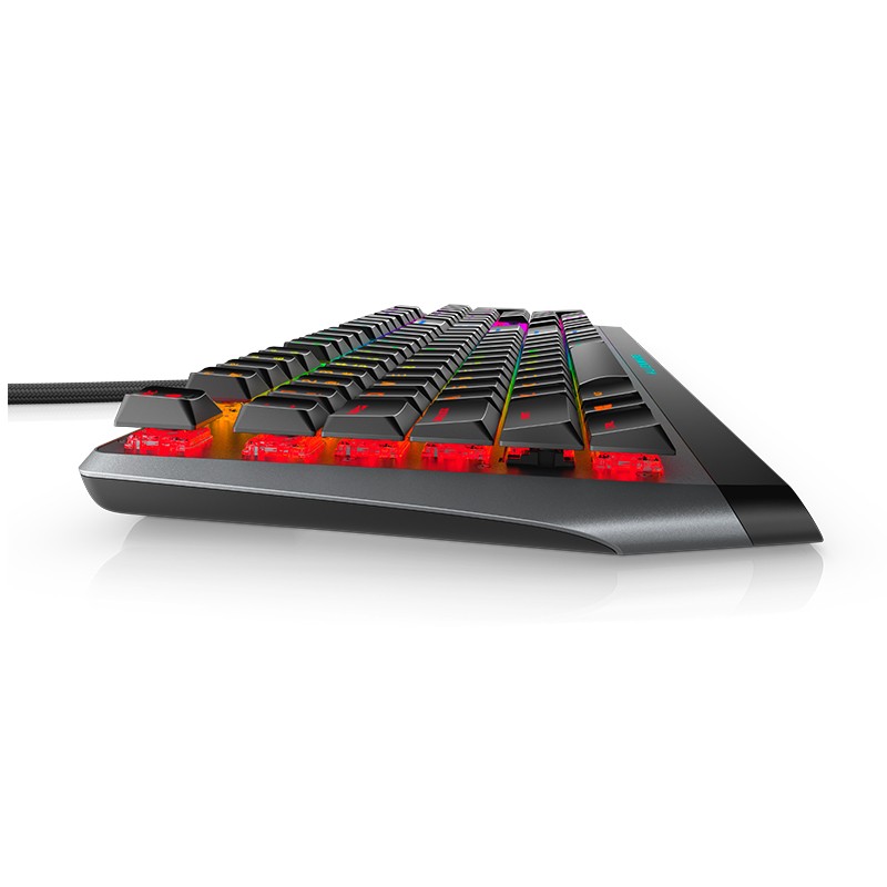 ALIENWARE外星人AW510K机械键盘cherry矮红轴RGB电脑办公游戏