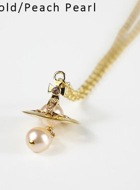 日本直邮Vivienne Westwood Aleksa 吊坠项链 630203FA 女士珍珠