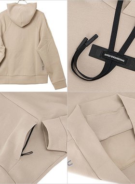 日本直邮On Men's Focus Tech 连帽衫 [1MF30290603 FW25]男士运