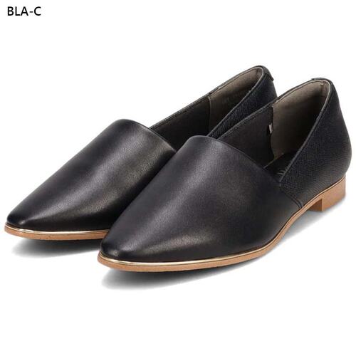 日本直邮2E TEHEN 女士基本款平底高跟鞋高跟鞋办公室工作通勤简T - 图0