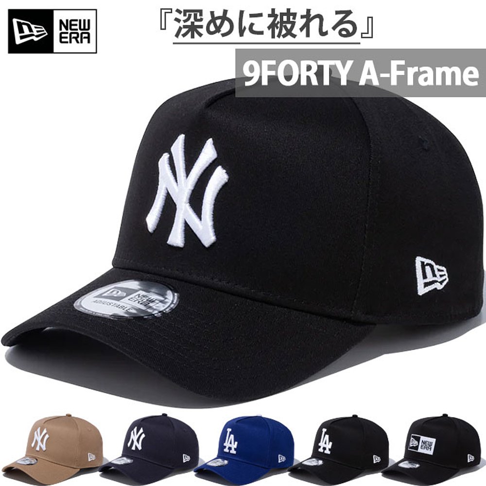 日本直邮New Era 男女款9FORTY A 形框 940 帽子棒球帽休闲 MLB - 图0