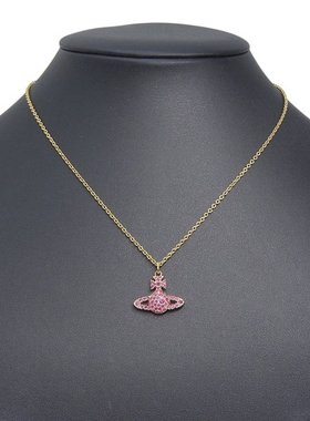 日本直邮Vivienne Westwood 女士项链 金色 x 粉色 GRACE BAS REL