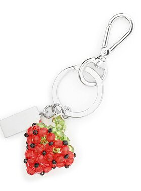 日本直邮MM6 Maison Margiela 女士钥匙扣包挂饰STRAWBRRY BEADED