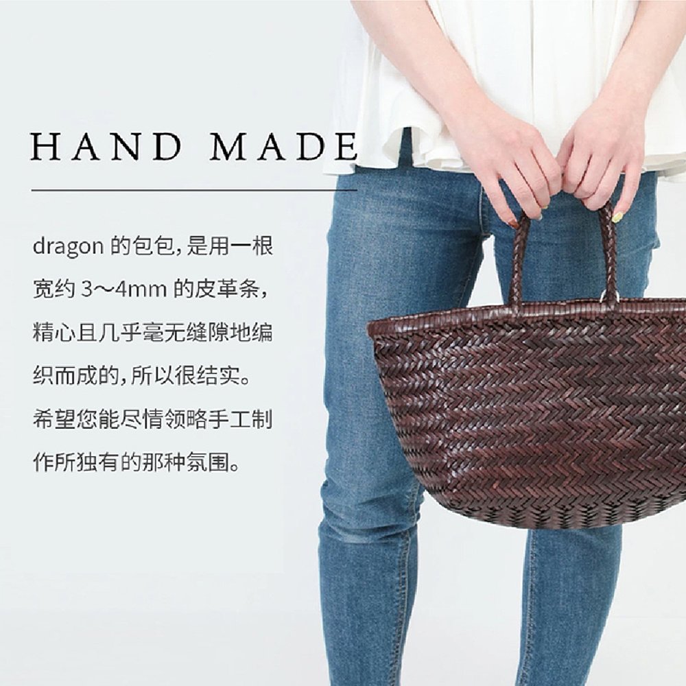 日本直邮dragon diffusion弹簧包手提篮包时尚休闲百搭简约正品 - 图3
