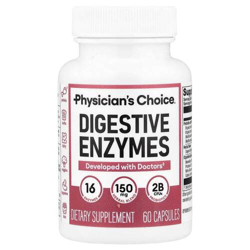 Physician's Choice,Digestive Enzymes With Prebiotic + Probio - 图1