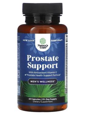 Natures Craft,Men's Wellness, Prostate Support, 60 Capsules