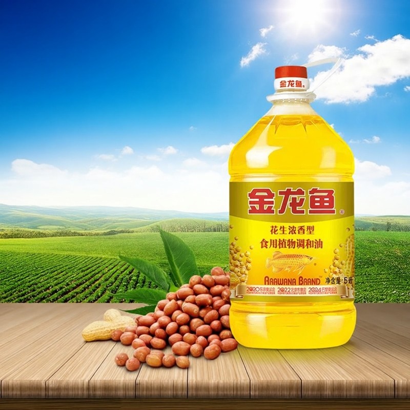 金龙鱼浓香型食用植物调和油系列花生油5L菜籽油5L食用油调和油,淘宝优惠券,粉丝福利购,淘宝优惠卷