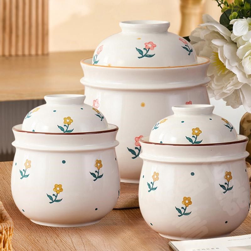 泡菜坛子密封带盖酸菜缸咸菜罐家D用陶瓷加厚老式腌菜罐大容量,淘宝优惠券,粉丝福利购,淘宝优惠卷