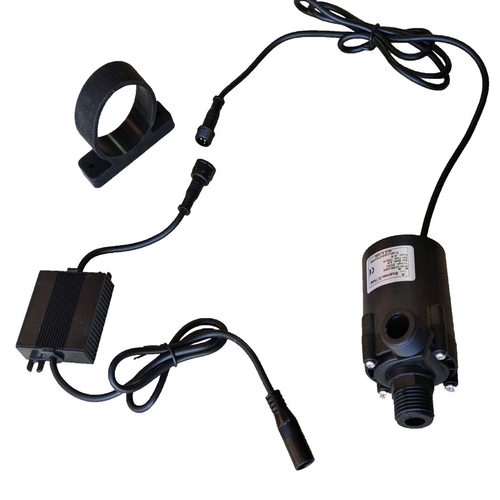 24V小型耐高温水冷循环景观喷泉加压直流无刷潜水泵可调速离心泵 - 图1