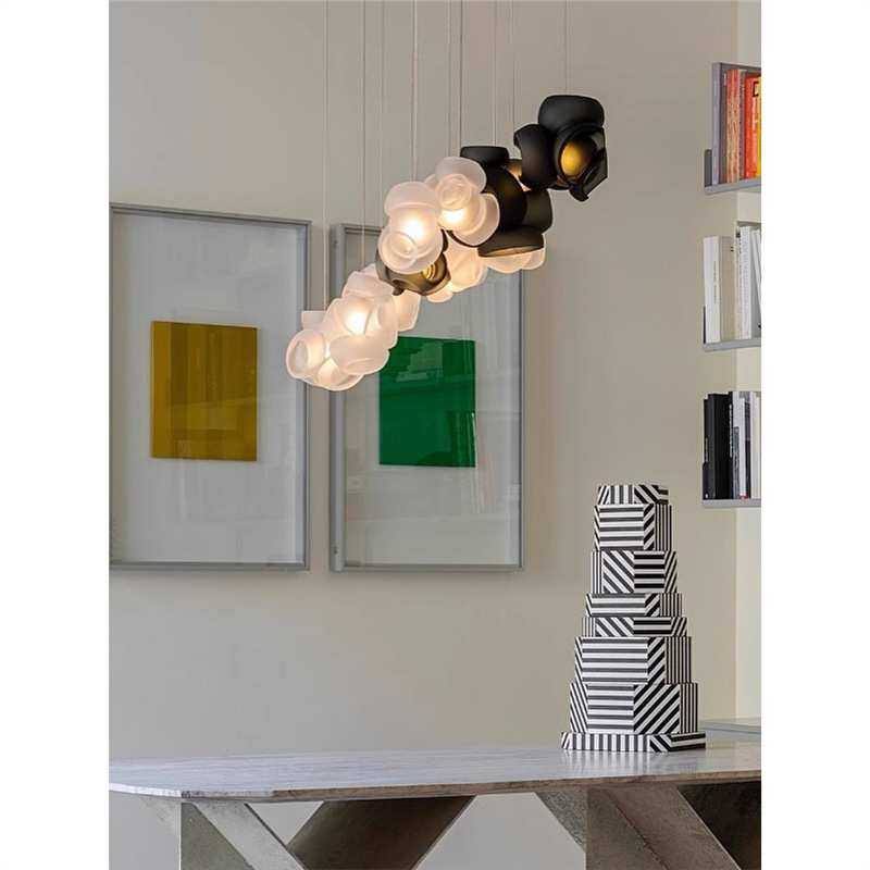 加拿大进口Bocci 100现代手工玻璃艺术吊灯餐厅卧室吧台氛围灯 - 图2