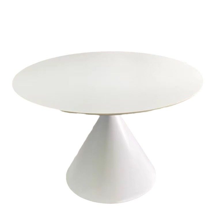 北欧现代简约1.0m/1.1/1.2米圆桌岩板餐桌家用咖啡厅售楼处洽谈桌,淘宝优惠券,粉丝福利购,淘宝优惠卷