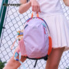 MGRASSGO small backpack women's contrasting color nylon picnic sports mountaineering bag waterproof outdoor small school bag