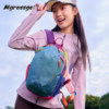 MGRASSGO small backpack women's contrasting color nylon picnic sports mountaineering bag waterproof outdoor small school bag