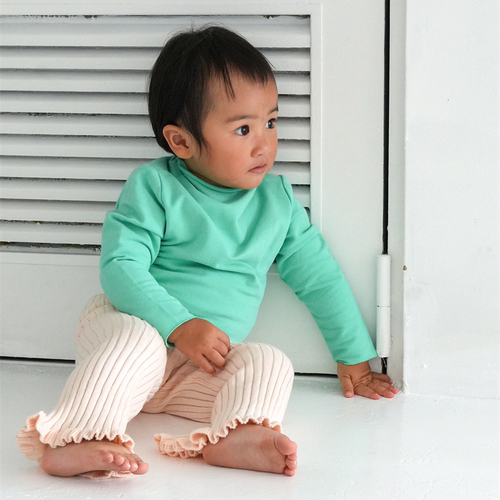 85Z 日本pippi lotta FW25秋冬儿童长袖打底衫打底上衣保暖 - 图2