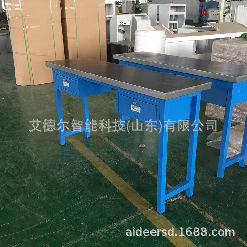 加不锈钢台面 工厂车间学校实工训室钳HDS201-2工桌厚铁带抽屉重,淘宝优惠券,粉丝福利购,淘宝优惠卷