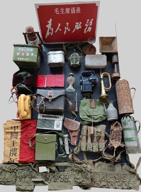 革命老物件草鞋博物馆橱窗军迷装B饰摆件抗战马灯影视道具红军纪