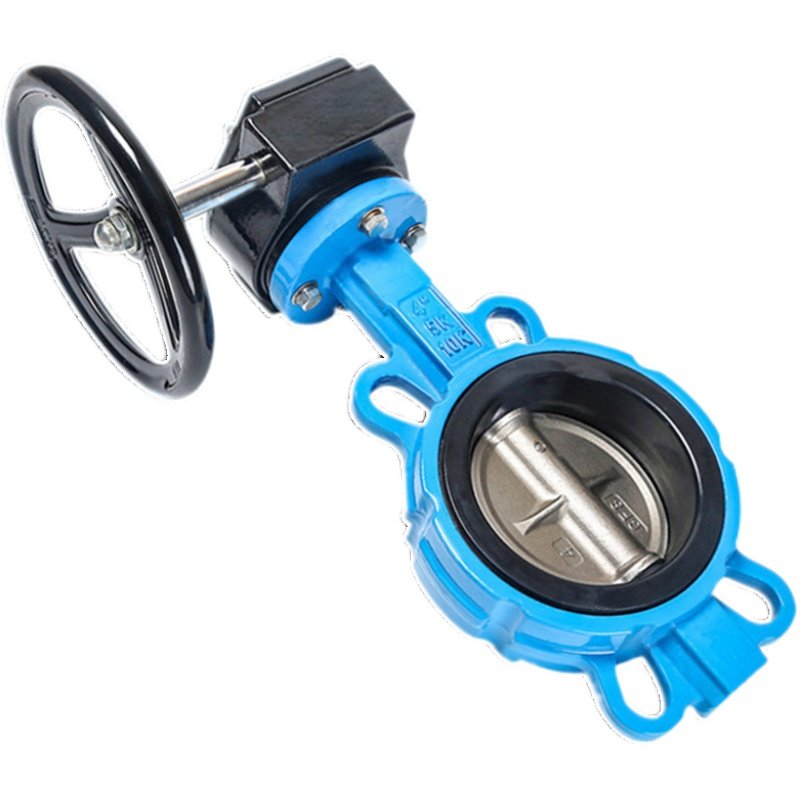 涡轮对夹蝶阀 hD371X球墨铸铁体球体板304不锈钢阀板 软密封开关,淘宝优惠券,粉丝福利购,淘宝优惠卷