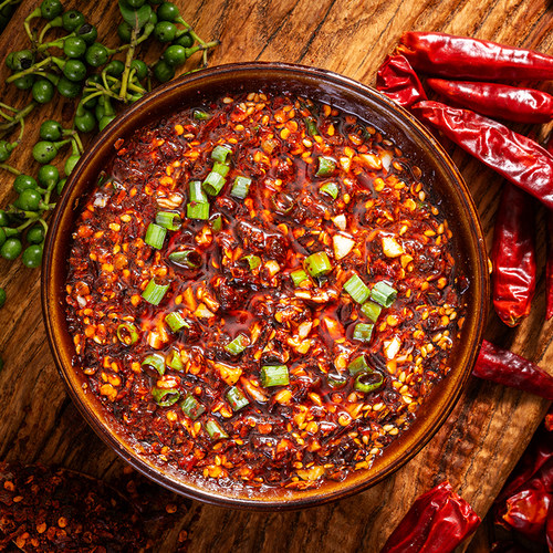 翠宏贵州蘸水特产柴火煳辣椒面木姜子糊辣椒面特辣火锅调料 - 图1