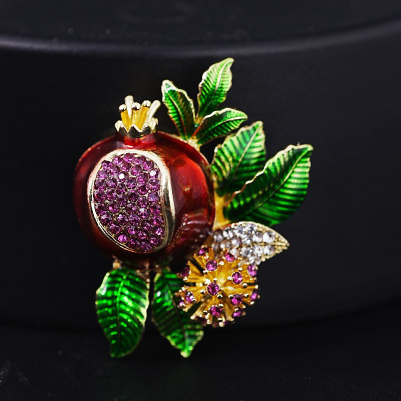 新疆和田博物馆文创榴光溢彩璀璨石榴冰箱贴磁吸送朋友新疆伴手礼 - 图1