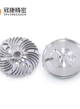 手板模型加工五金铝合金手板加工散热器片盘精密零件机加工