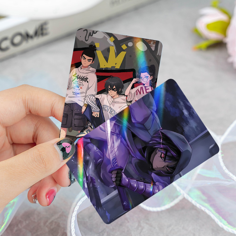 伍六七之记忆碎片周边16件镭射票吧唧钥匙扣立牌小卡拍立得明信片 - 图3