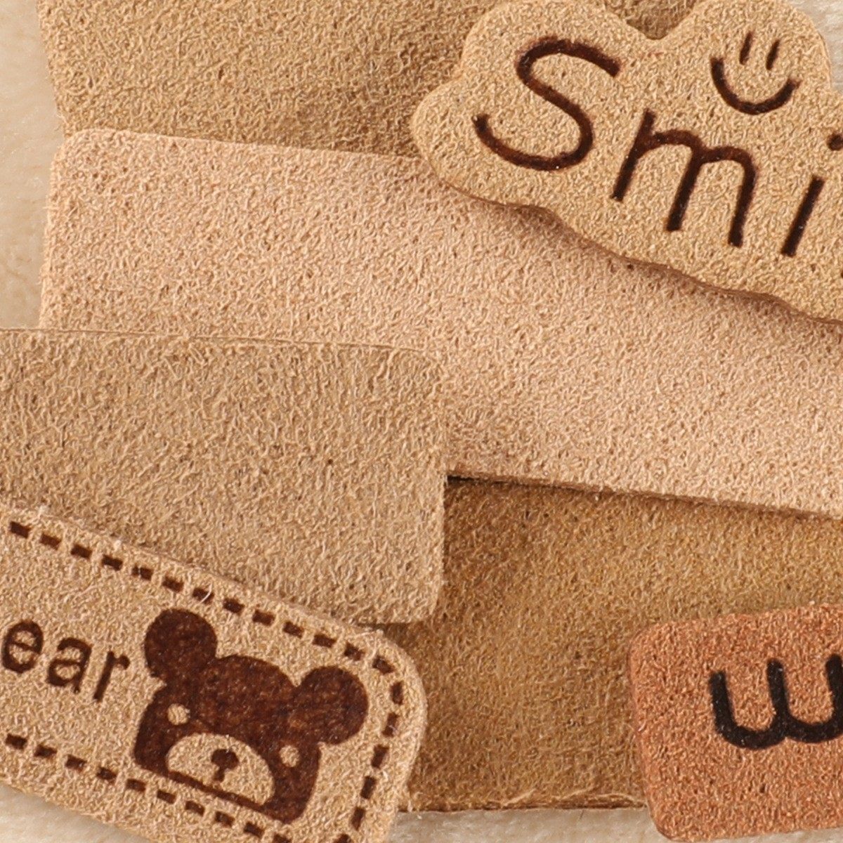 围巾帽子皮革标签手工diy编织毛线包包围脖配件装饰贴手缝小标签,淘宝优惠券,粉丝福利购,淘宝优惠卷