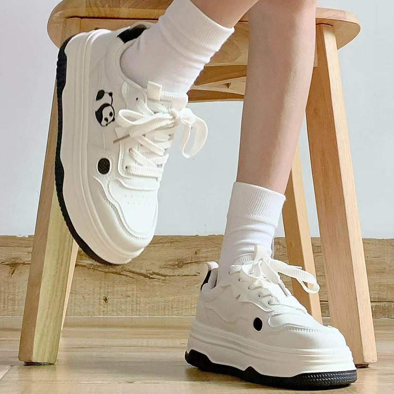 森马厚底增高小白鞋女板鞋女款2026春季新款爆款超火小熊鞋子女鞋,淘宝优惠券,粉丝福利购,淘宝优惠卷