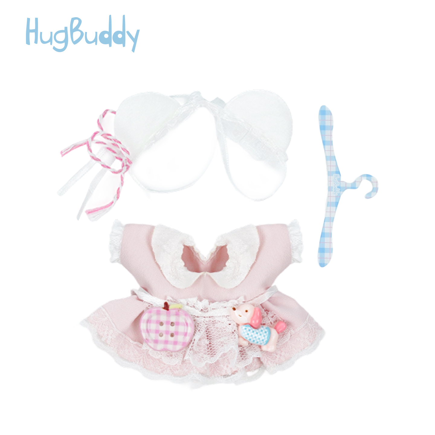 泡泡玛特官方正品labubu娃衣裙子二代三代搪胶盲盒玩偶拉布布衣服 - 图0