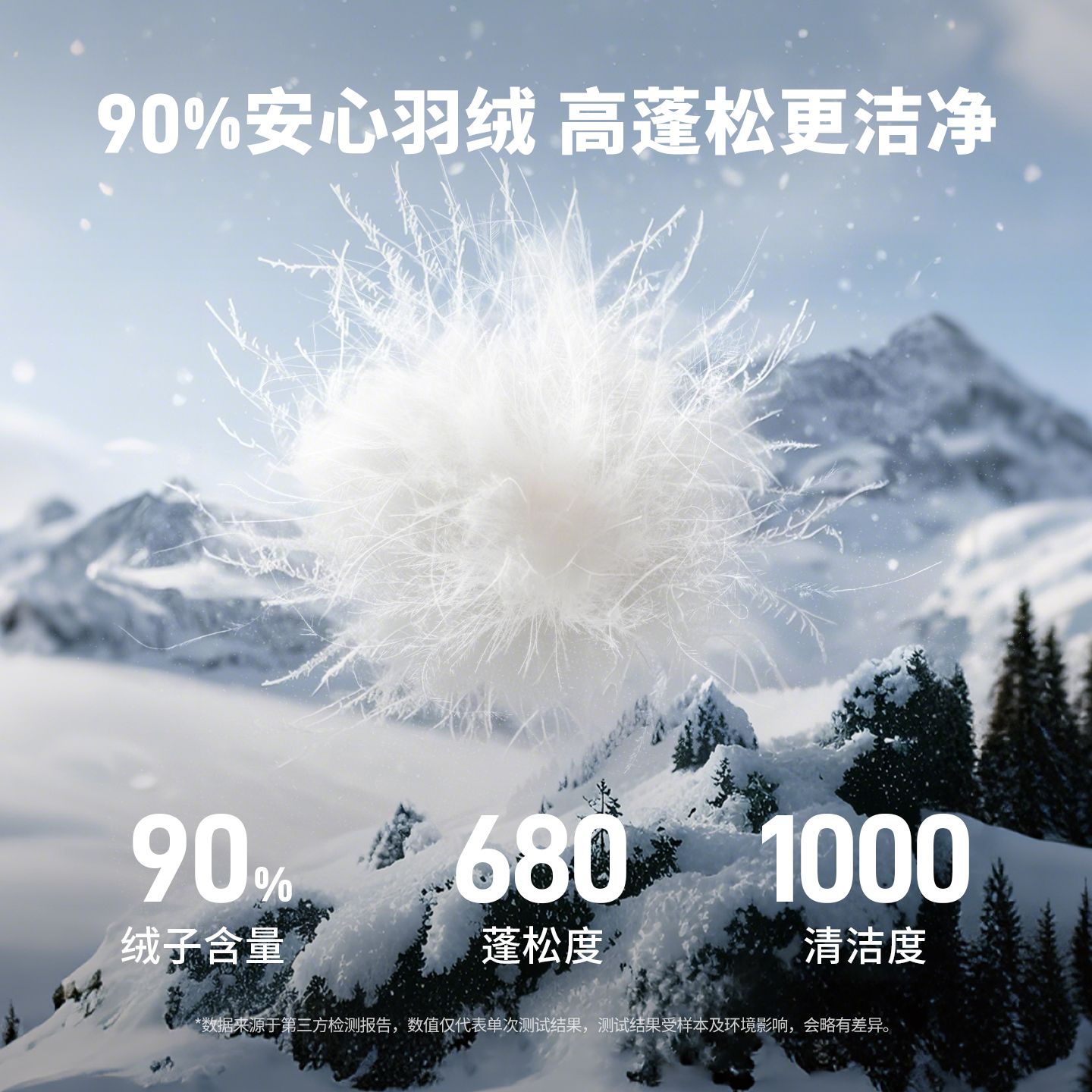 坦博尔2025新款冬季男女同款立领羽绒服泡芙感保暖休闲面包服外套