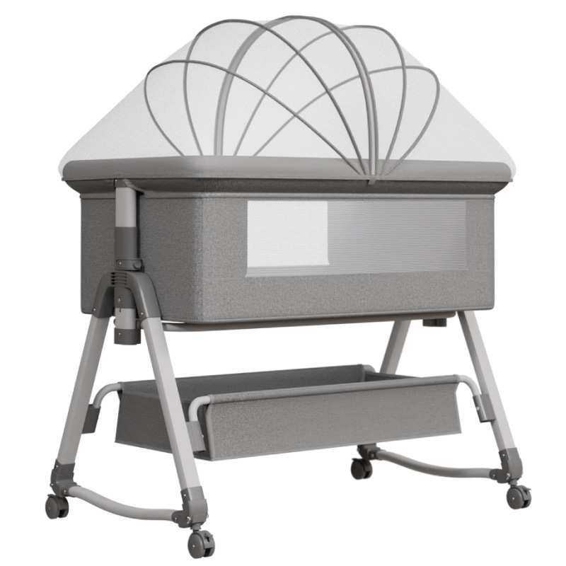 多功能便携式婴儿床欧式宝宝床新生儿摇篮床可移动折叠式拼接大床,淘宝优惠券,粉丝福利购,淘宝优惠卷