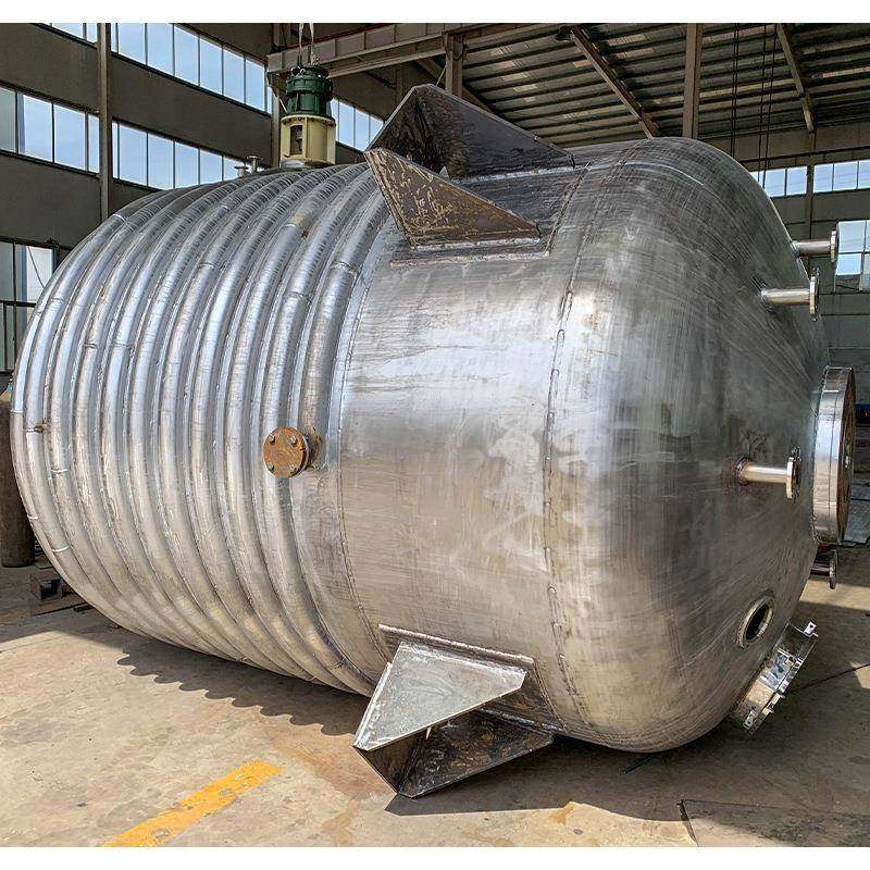工厂直销10000L外半管加热冷却反应釜不锈钢搅拌罐耐高温防爆高压,淘宝优惠券,粉丝福利购,淘宝优惠卷