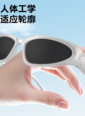 男童墨镜痞帅潮酷高级朋克太阳镜