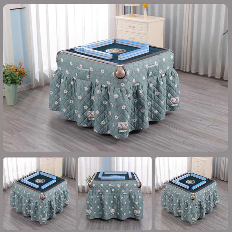 新款全自动麻将机烤火罩取暖罩棋牌室加厚麻将桌烤火围裙罩套耐脏,淘宝优惠券,粉丝福利购,淘宝优惠卷