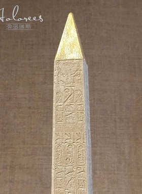 家居饰品埃及纪念品巴黎协和广场克娄巴特拉方尖碑复刻创意摆件